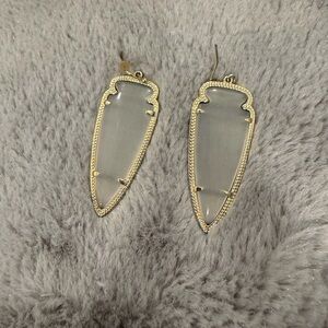 Kendra Scott Gold and Silver Earrings